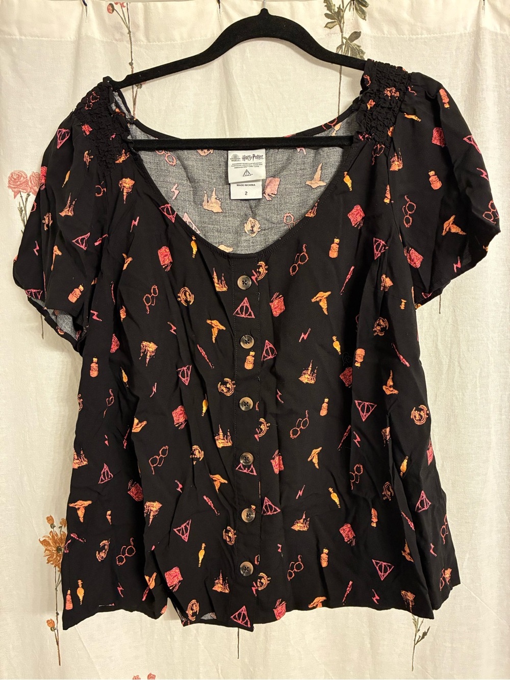 Torrid Harry Potter Women’s Shirt Blouse Size 2X